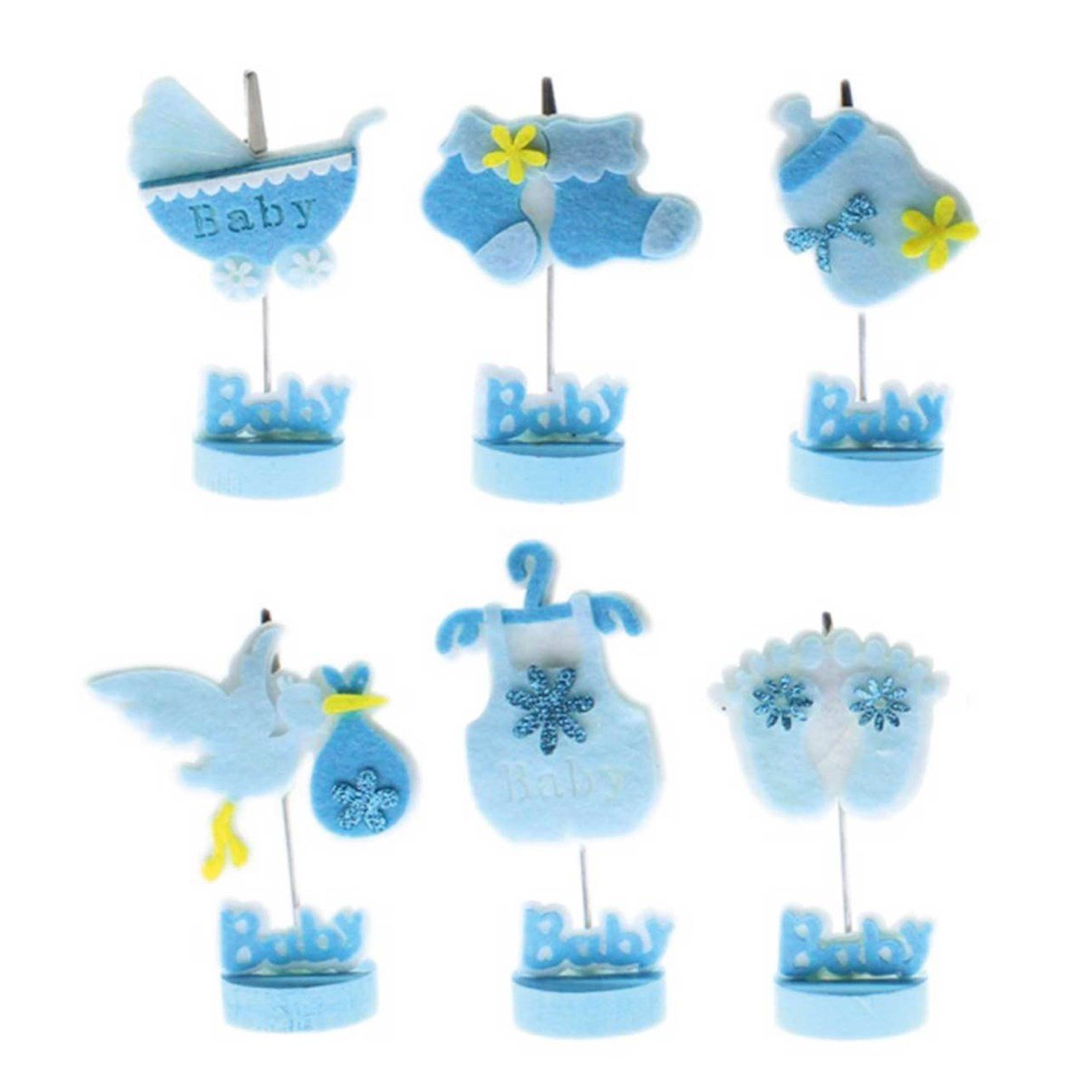 Keçe Notluk Baby Mavi 6 Adet