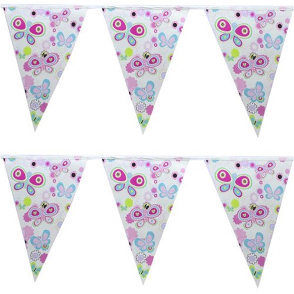 Kelebek Bayrak Flama