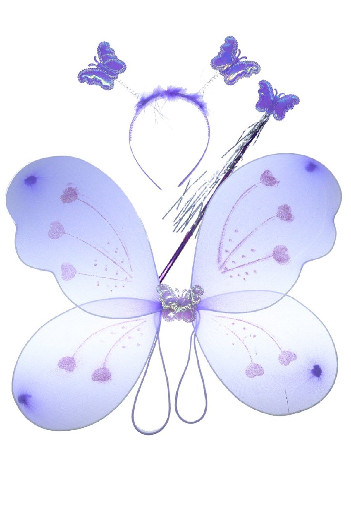 Kelebek Kanat Seti - Mor Renk