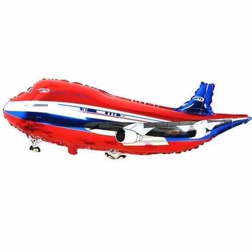 Kırmızı Uçak Folyo Balon