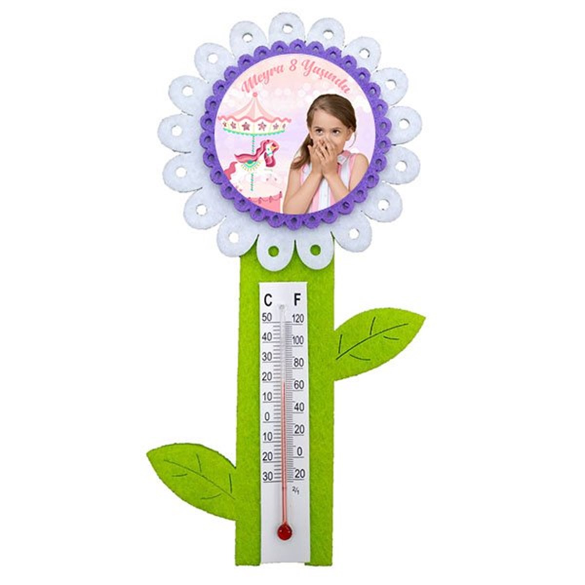 Kişiye Özel Atlı Karınca Termometre 8 Adet