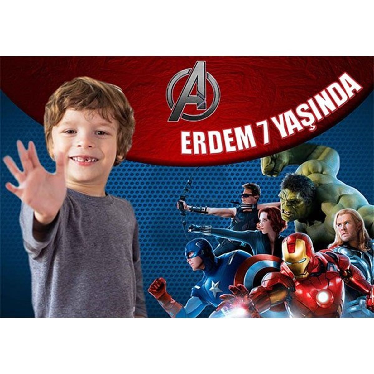 Kişiye Özel Avengers Afiş