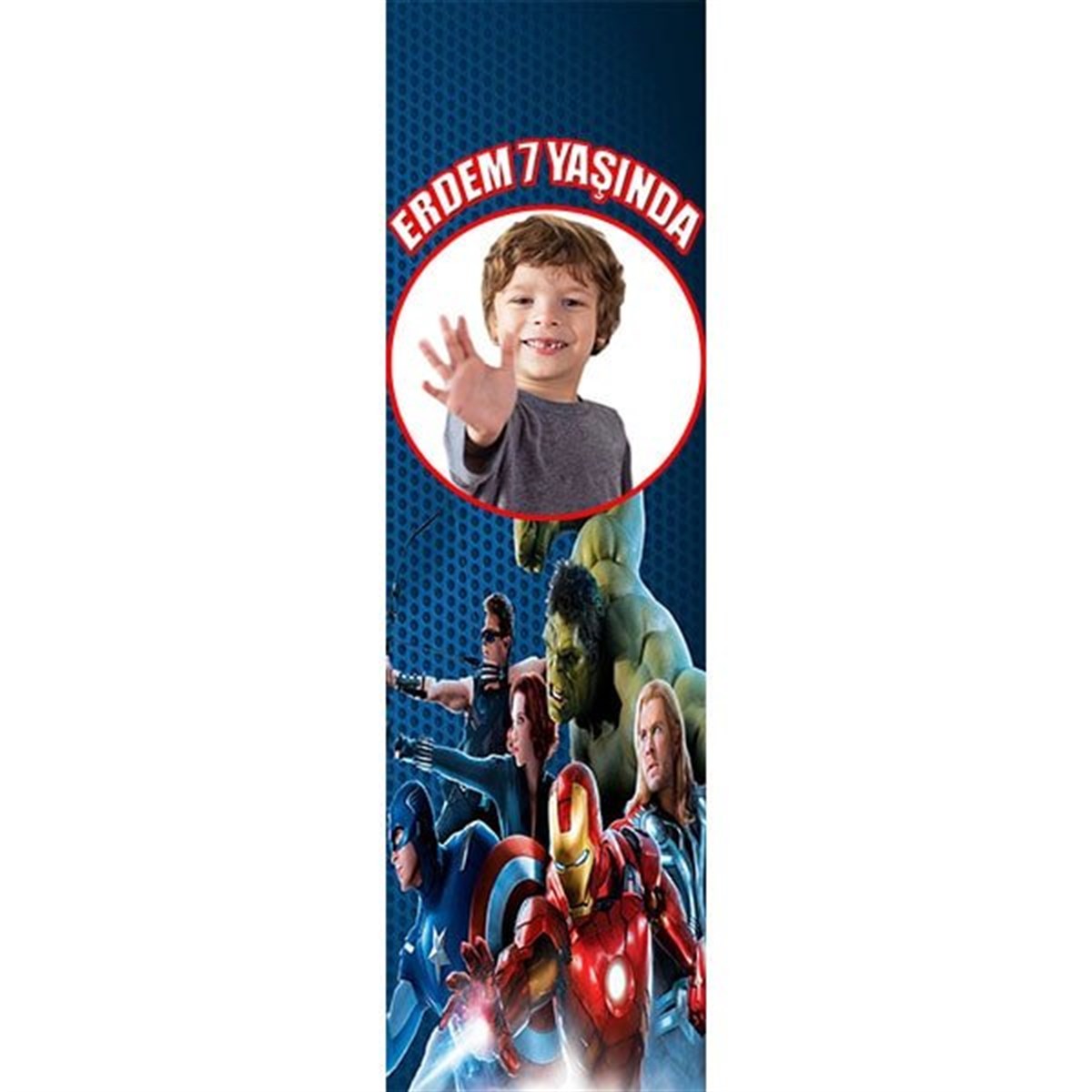 Kişiye Özel Avengers Kitap Ayracı 10 Adet