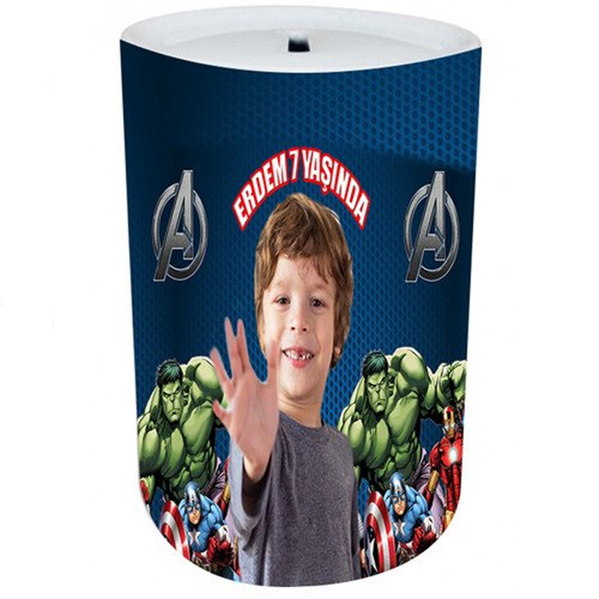 Kişiye Özel Avengers Kumbara 8 Adet