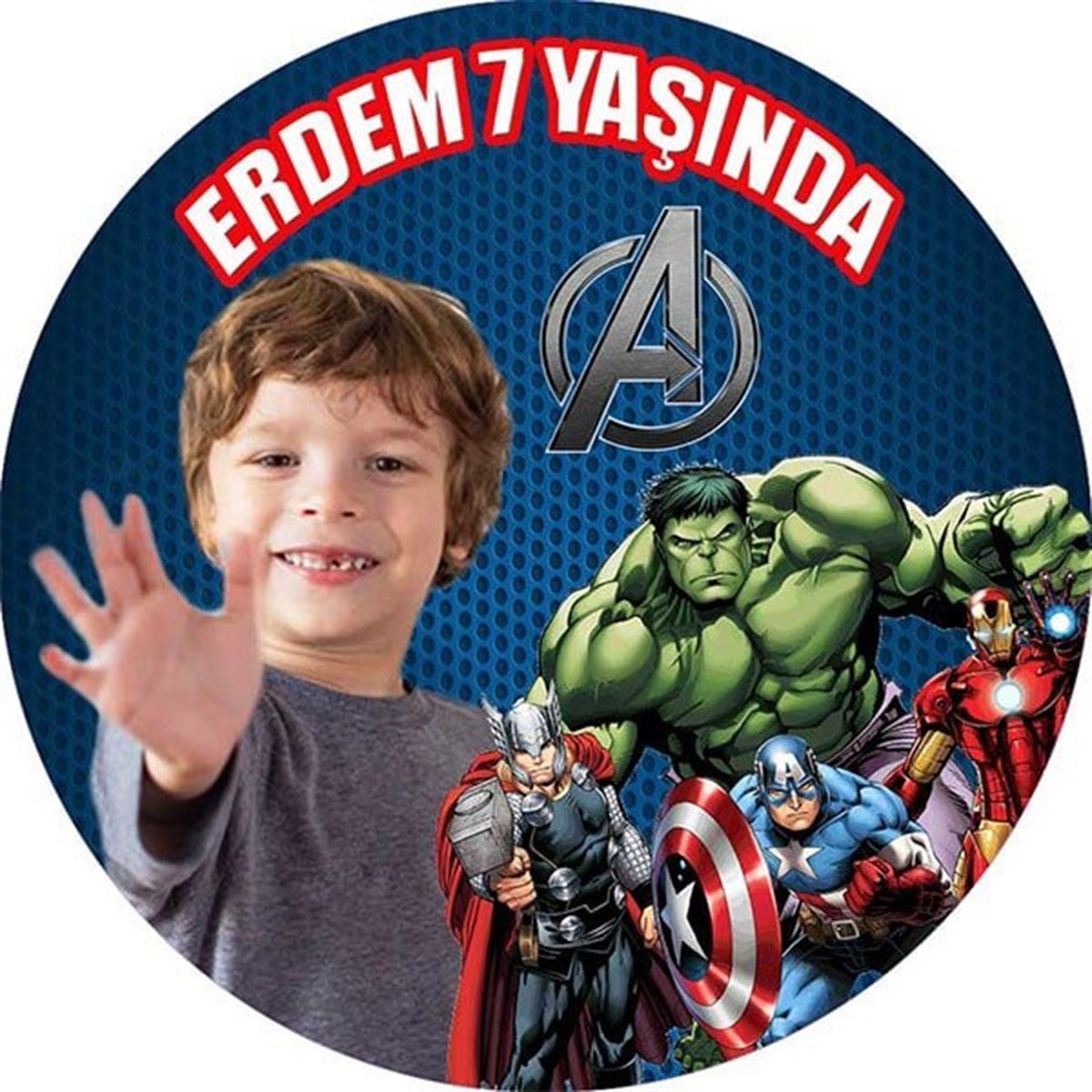 Kişiye Özel Avengers Sticker 24 Adet