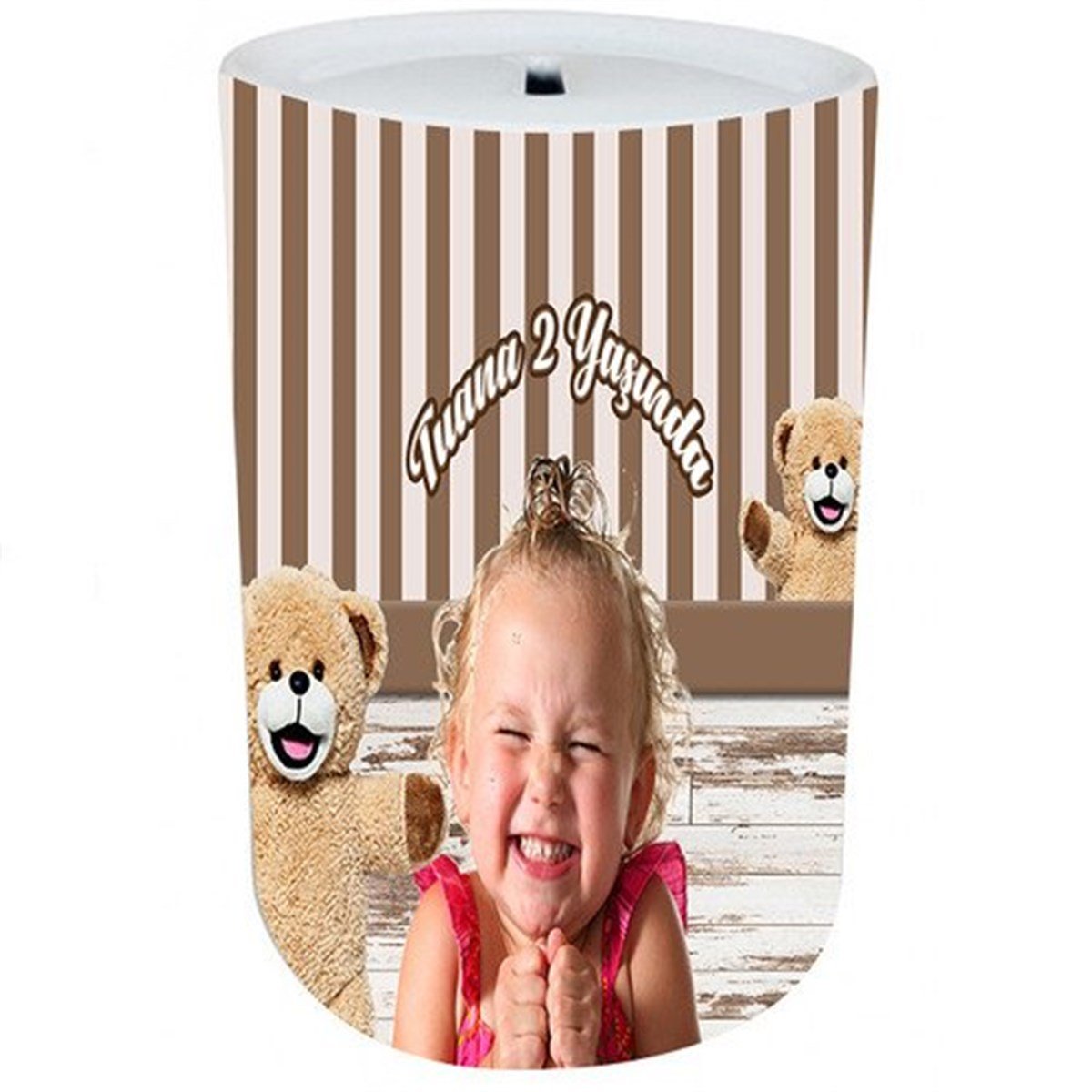 Kişiye Özel Ayıcık Kumbara 8 Adet