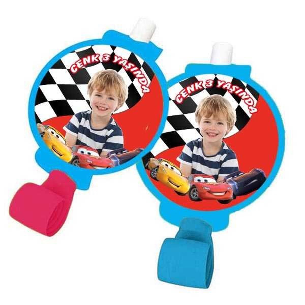 Kişiye Özel Cars Kaynana Dili 6 Adet