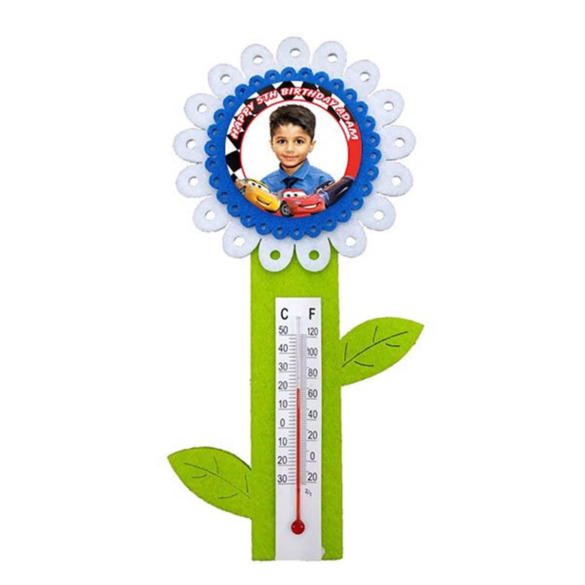 Kişiye Özel Cars Termometre 8 Adet