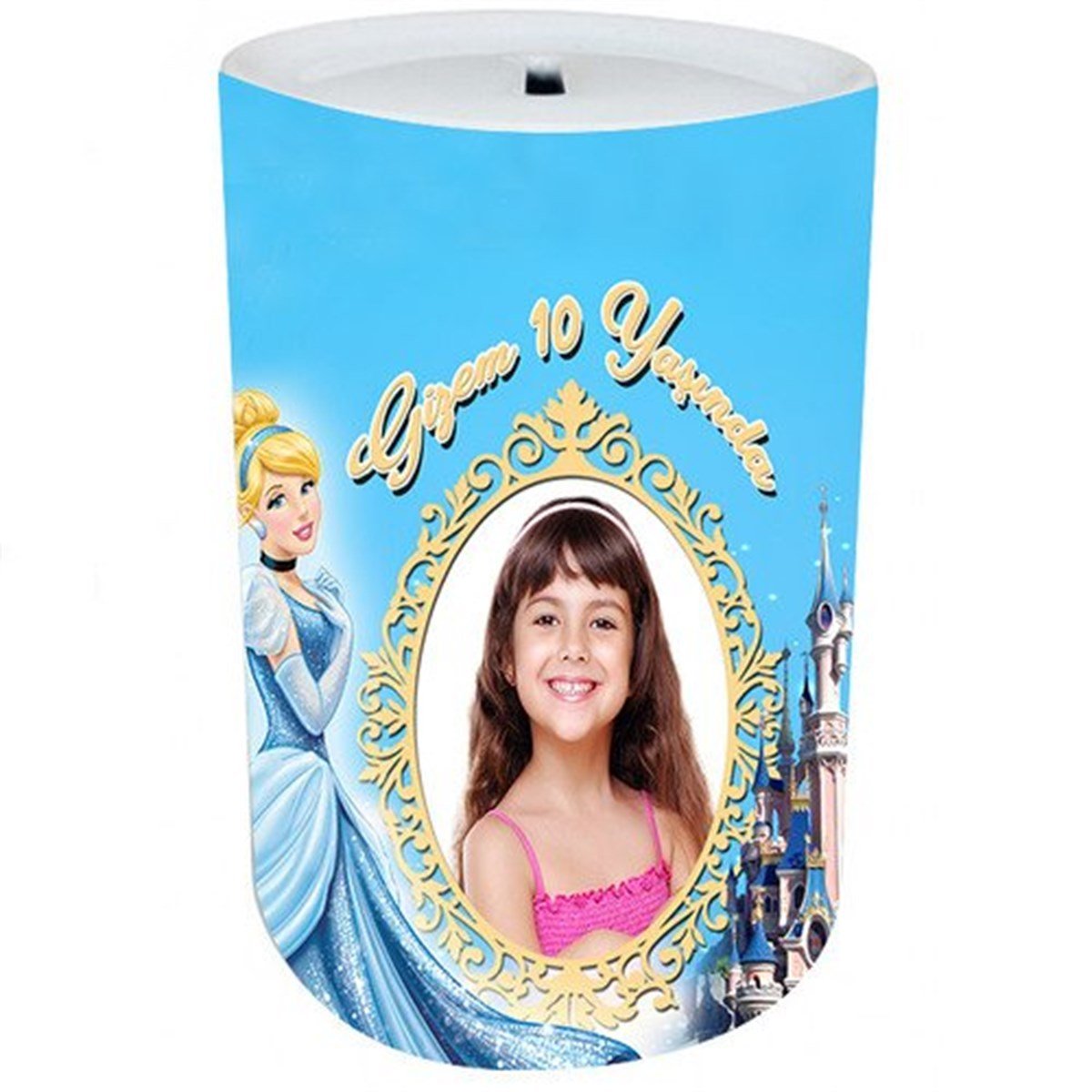Kişiye Özel Cinderella Kumbara 8 Adet