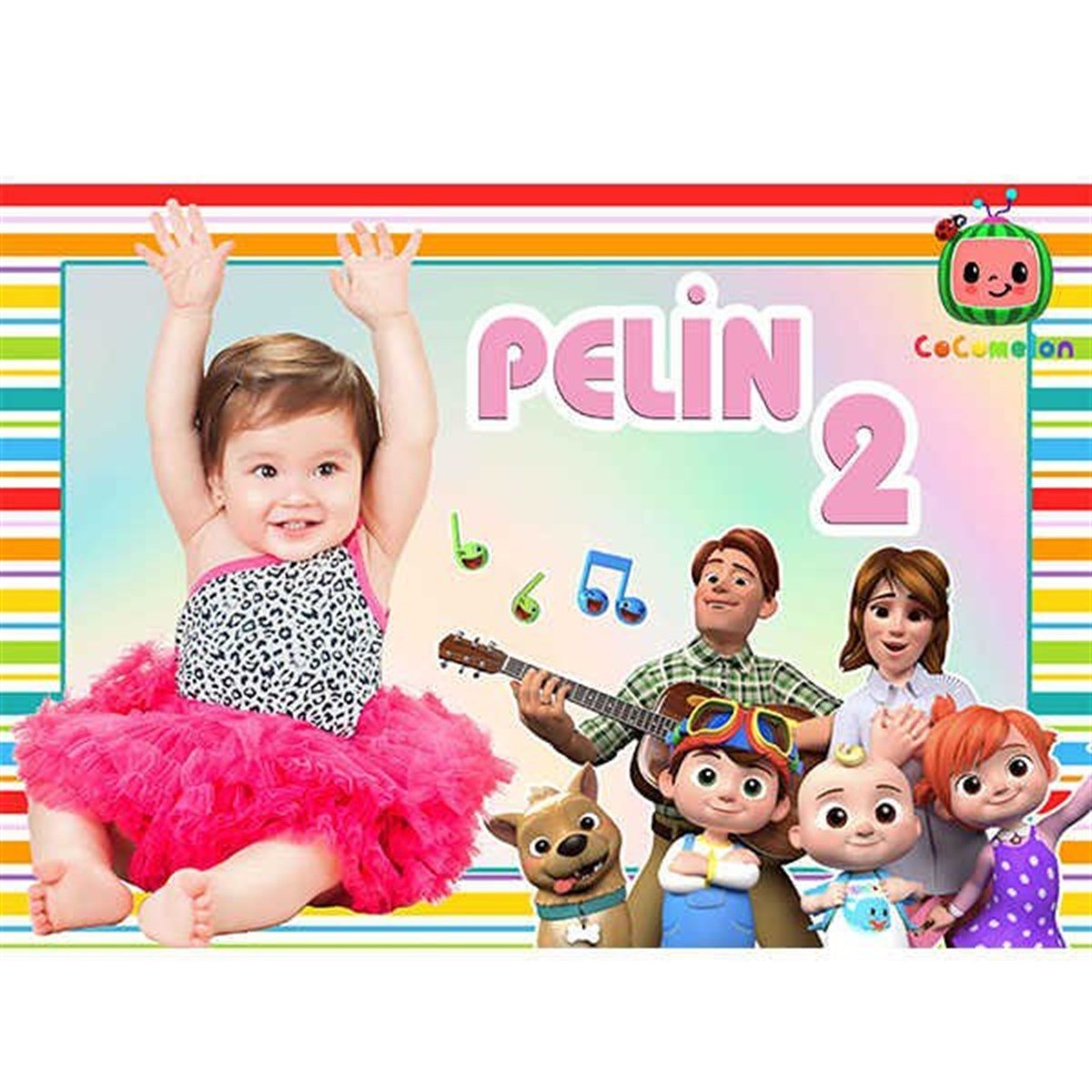 Kişiye Özel Cocomelon Afiş