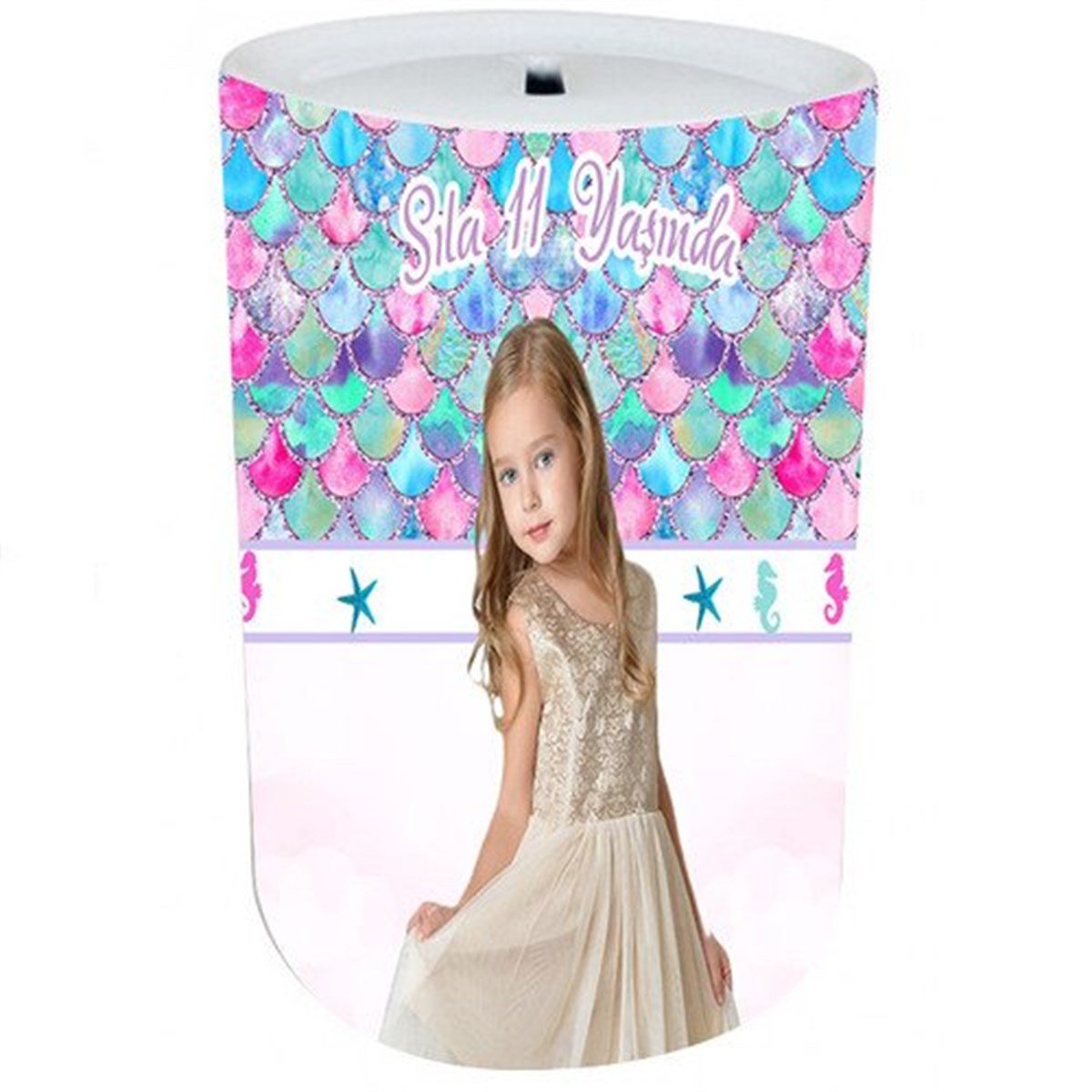 Kişiye Özel Deniz Kızı Kumbara 8 Adet