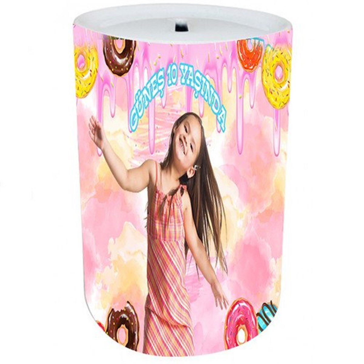 Kişiye Özel Donut Kumbara 8 Adet