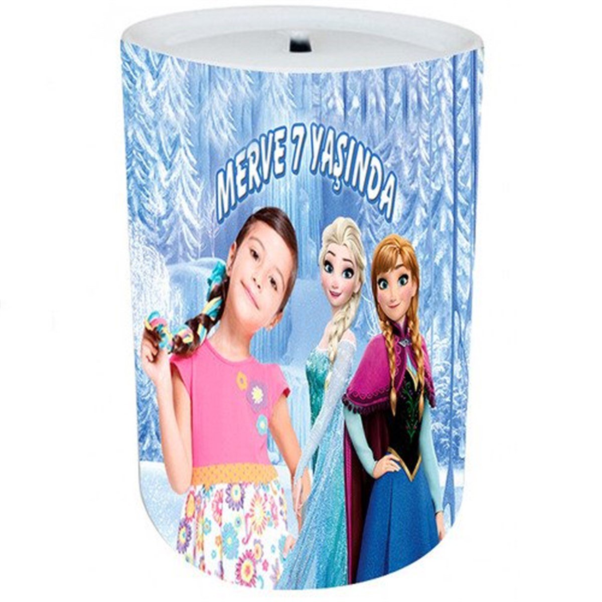 Kişiye Özel Karlar Ülkesi Kumbara 8 Adet