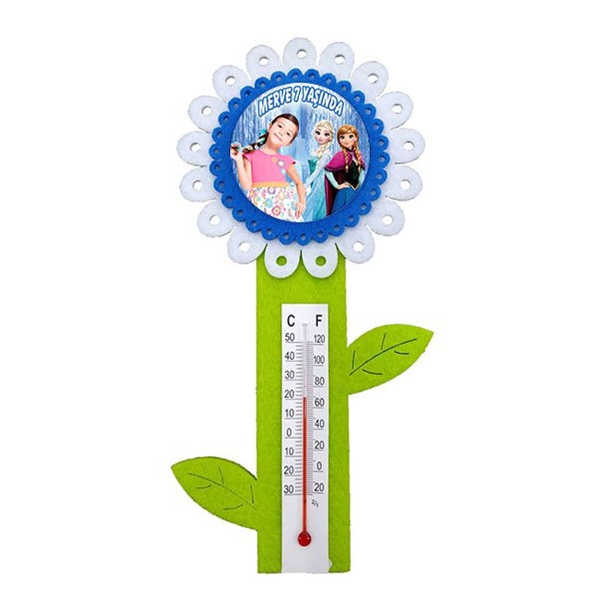 Kişiye Özel Karlar Ülkesi Termometre 8 Adet