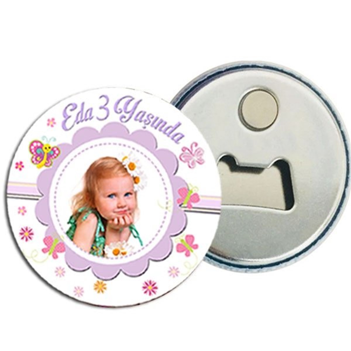 Kişiye Özel Kelebek Magnet Açacak 15 Adet