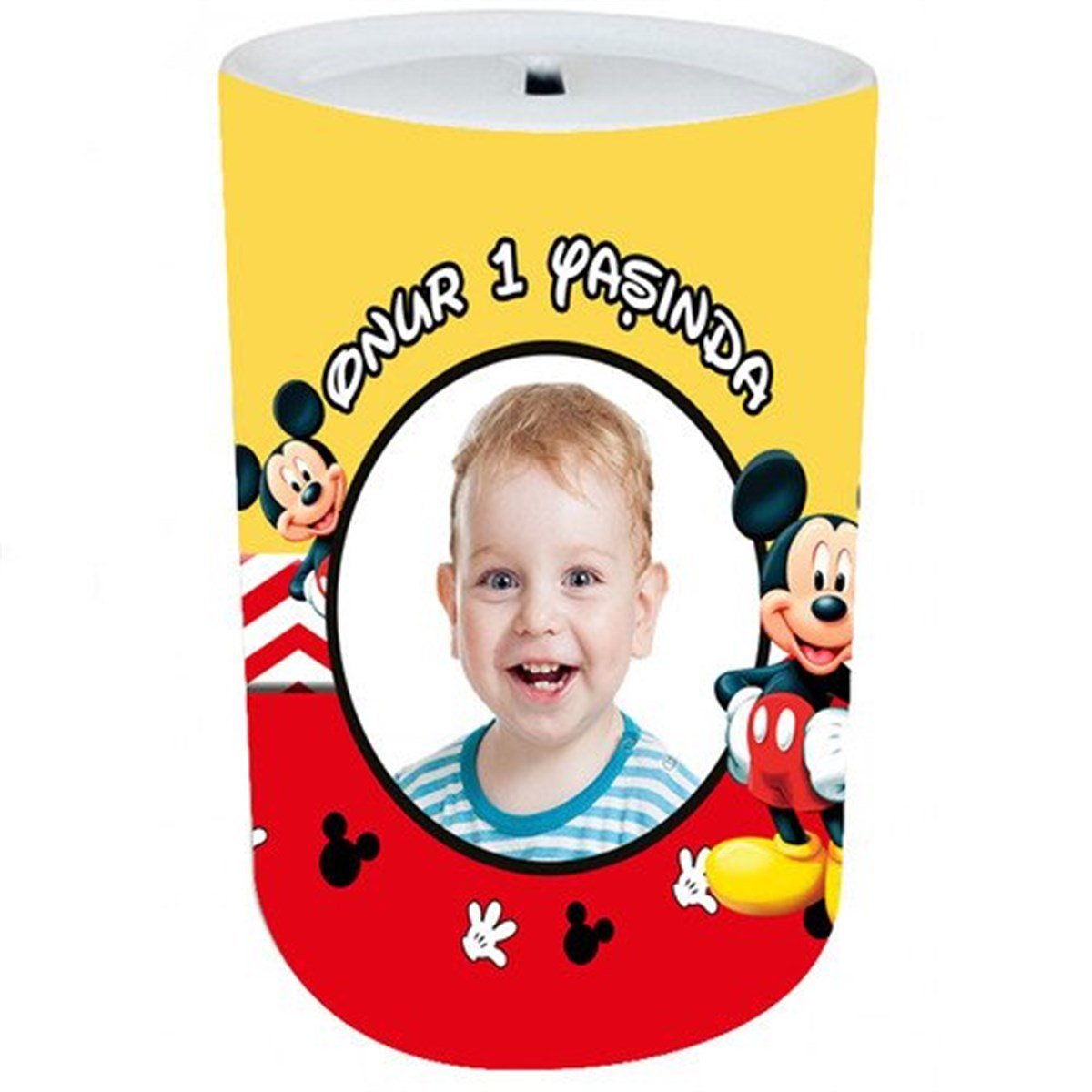 Kişiye Özel Mickey Mouse Kumbara 8 Adet
