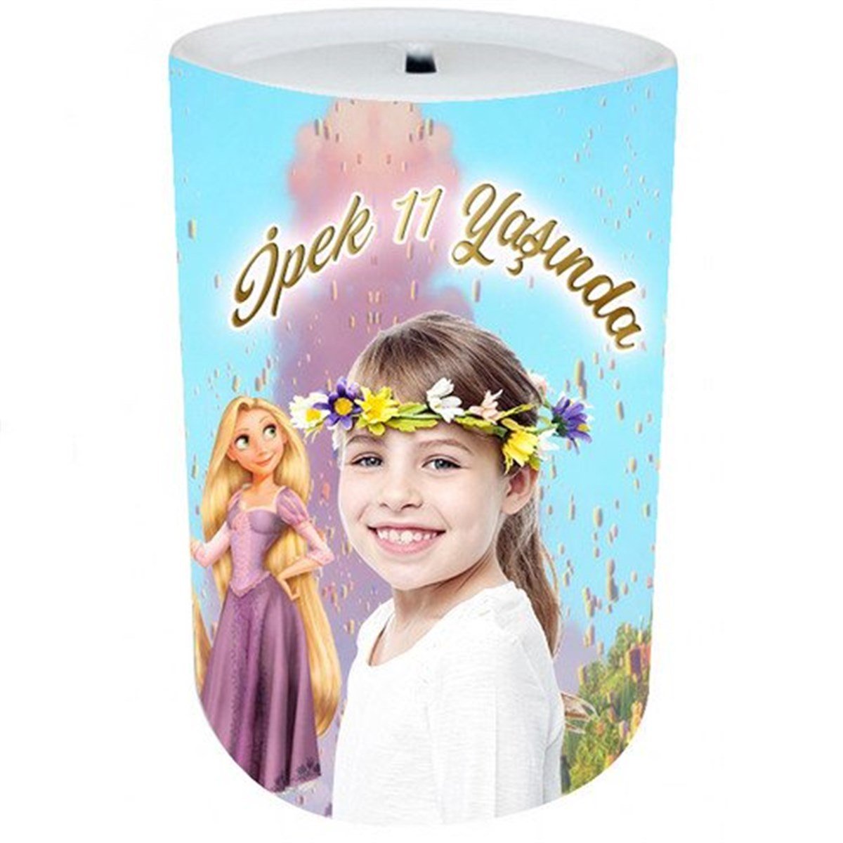 Kişiye Özel Rapunzel Kumbara 8 Adet