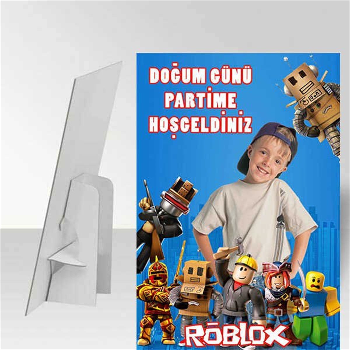 Kişiye Özel Roblox Ayaklı Pano