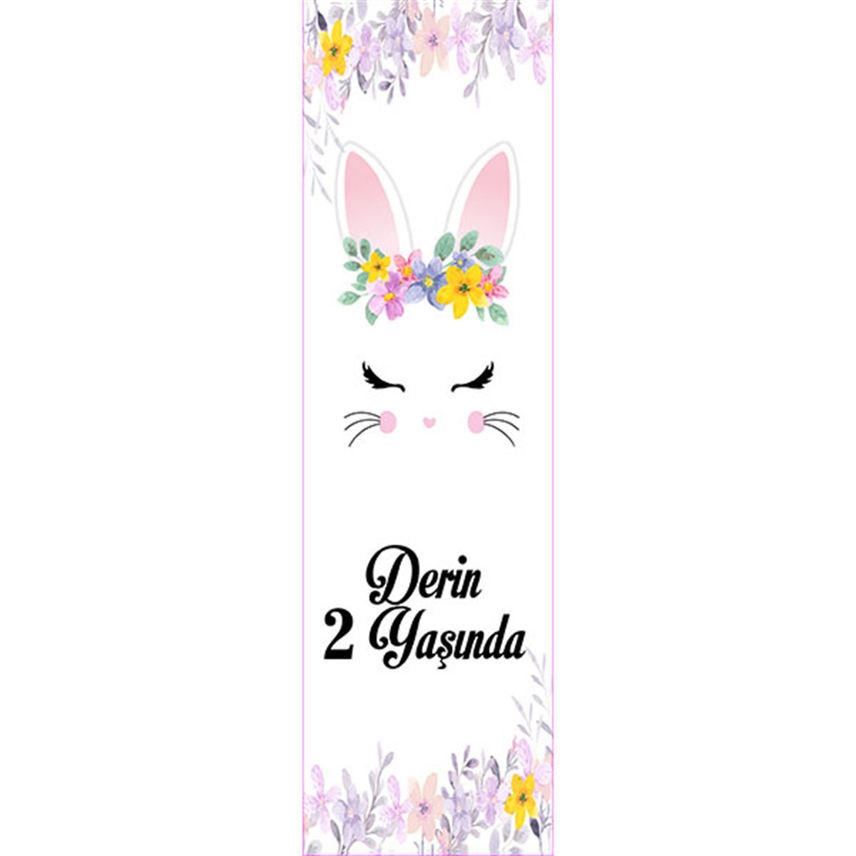 Kişiye Özel Tavşan Kitap Ayracı 10 Adet