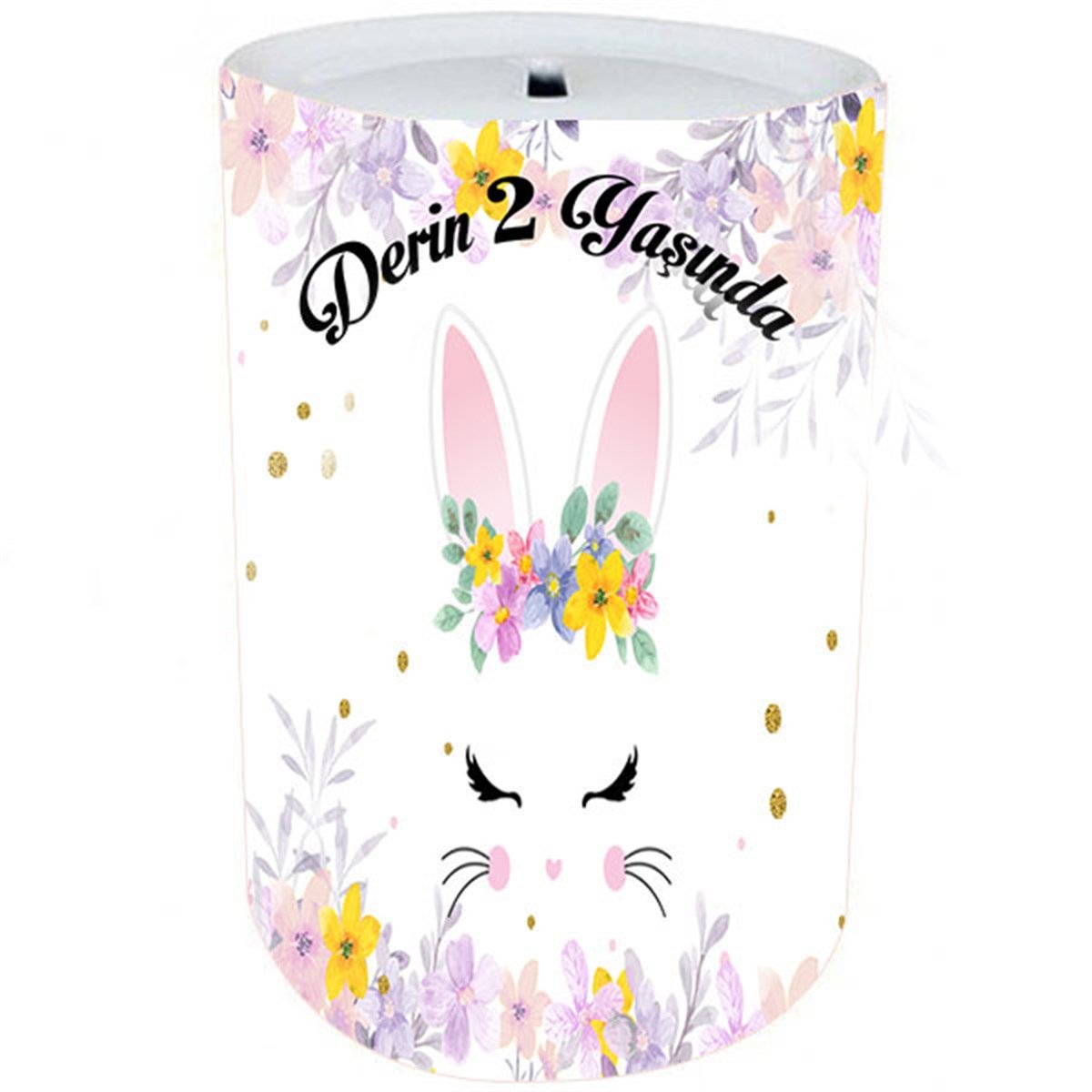 Kişiye Özel Tavşan Kumbara 8 Adet