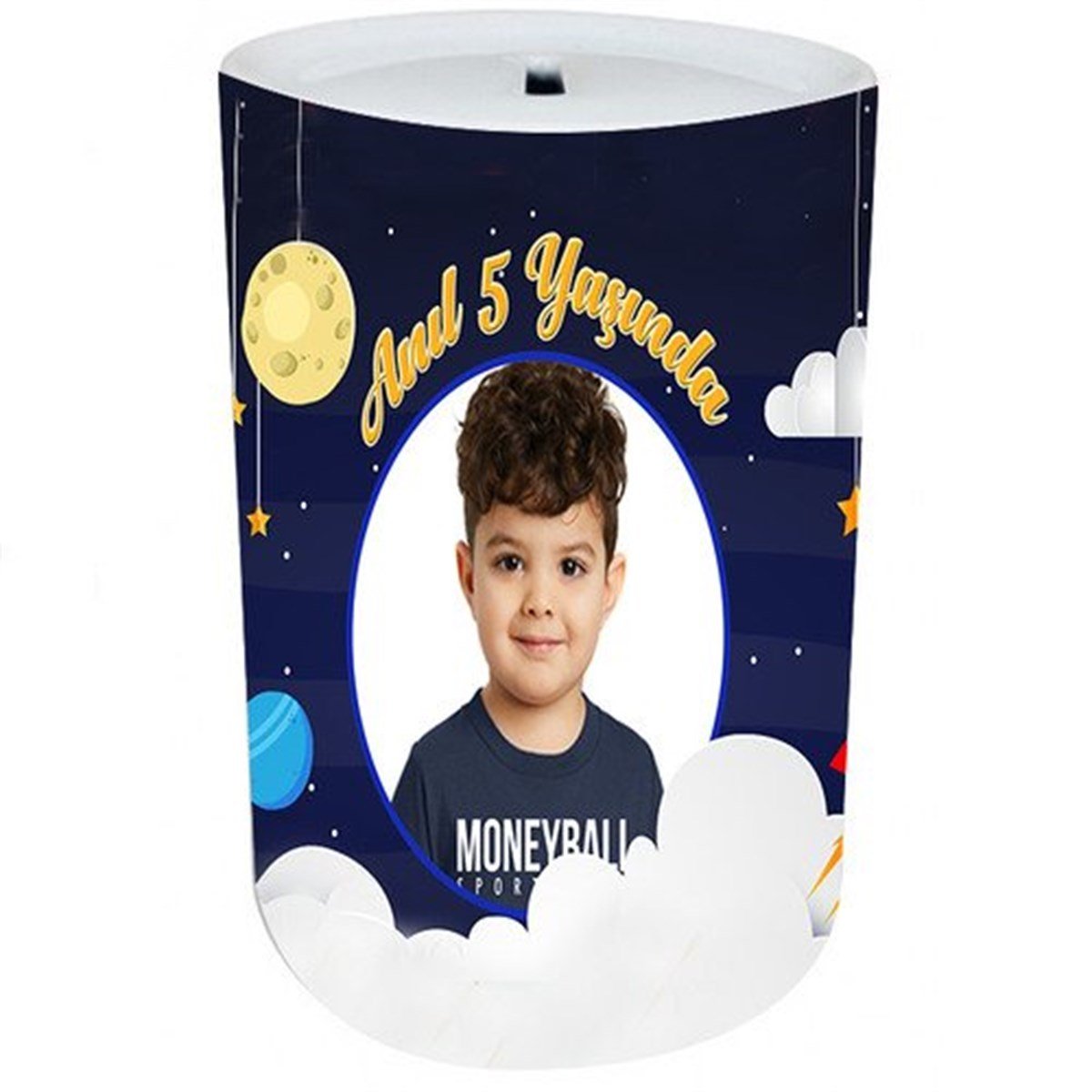 Kişiye Özel Uzay Kumbara 8 Adet