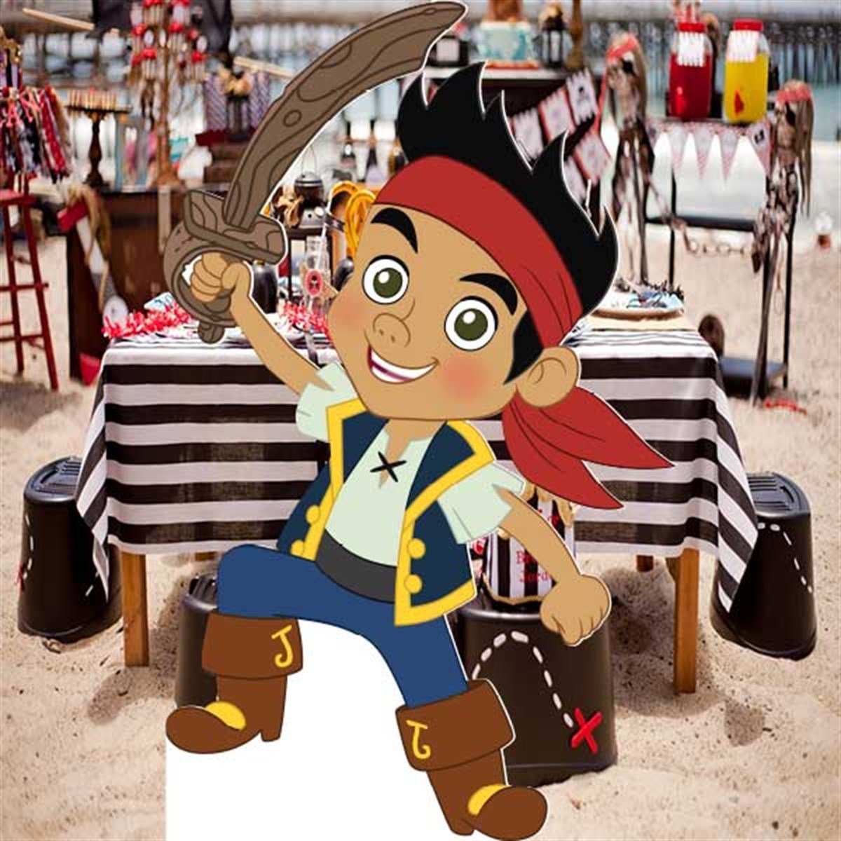 Korsan Ayaklı Pano 51 x 95 Cm