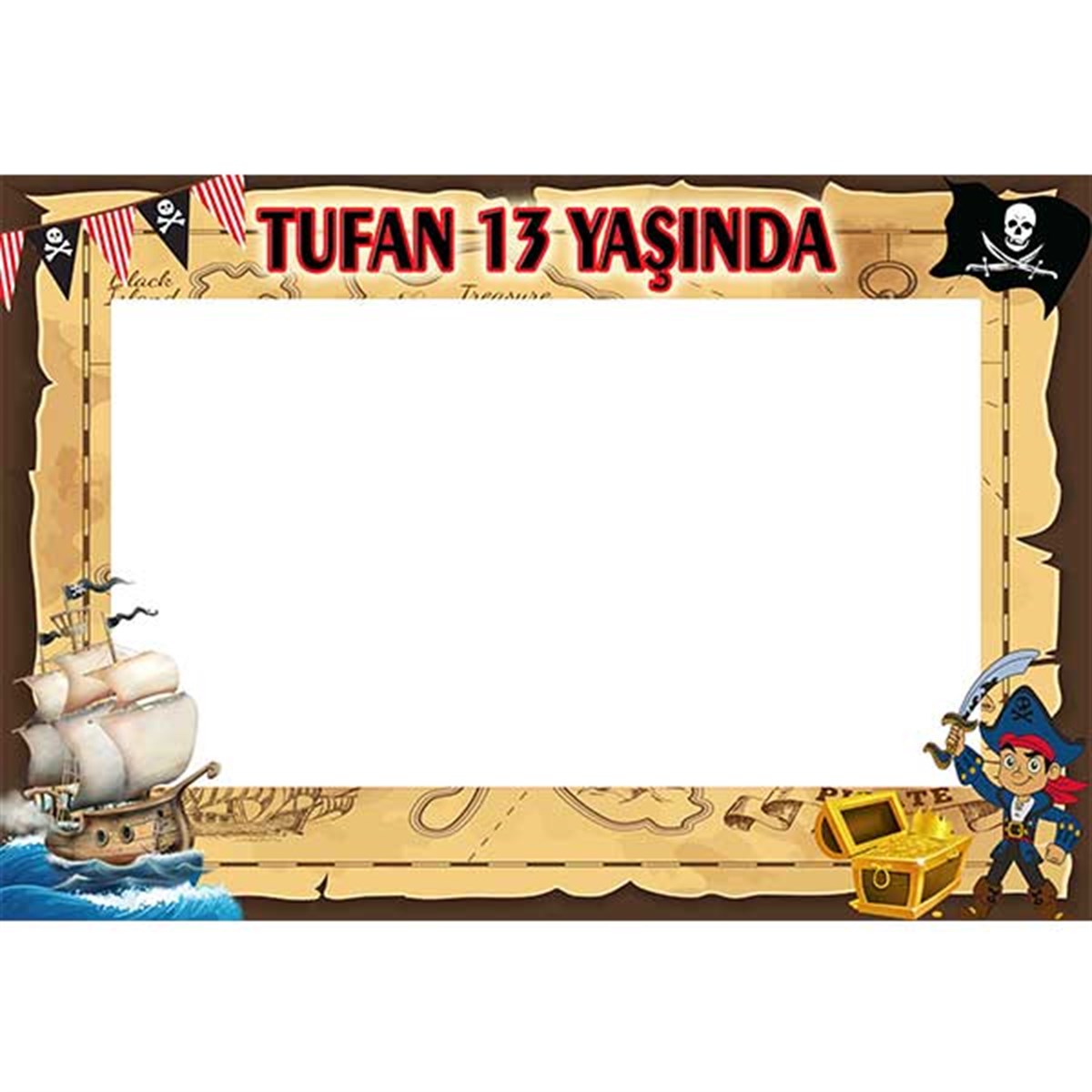 Korsan Kişiye Özel Çerçeve