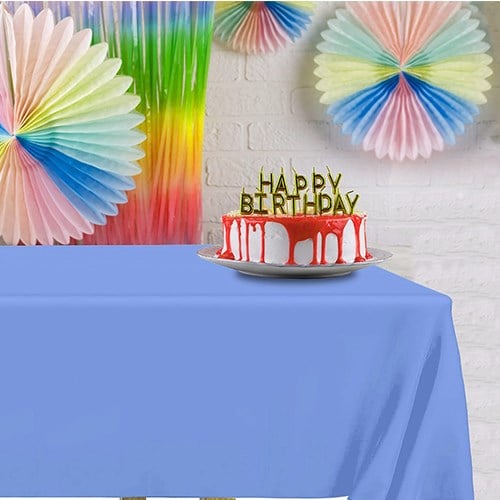 Koyu Mavi Masa Örtüsü 137 x 183 cm