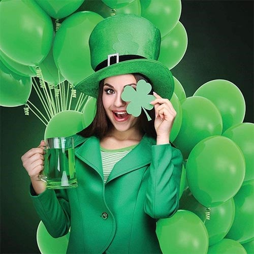 Koyu Yeşil Pastel Balon 100 Adet