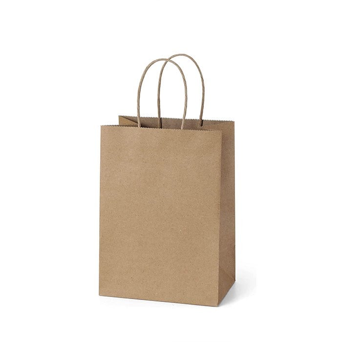 Kraft Renkli Çanta 18 x 22 Cm 25 Adet