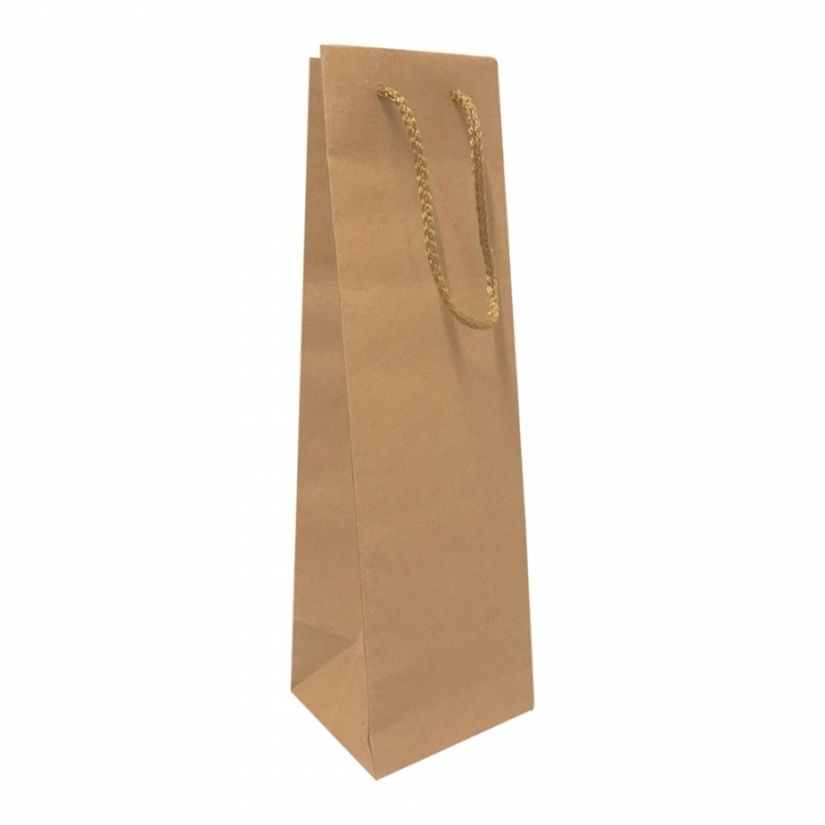 Kraft Şişe Boy Karton Çanta 11x36 25 li