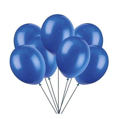 Lacivert Balon Metalik 100 Adet