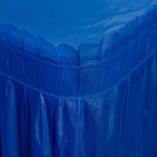 Lacivert Masa Eteği Plastik