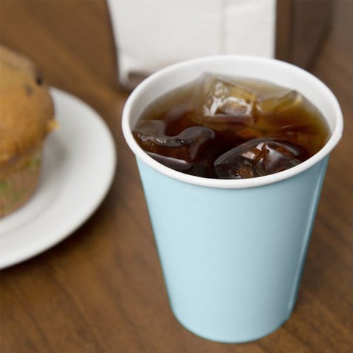 Pastel Mavi Bardak 8 Adet