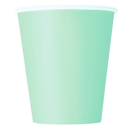 Makaron Yeşil Bardak 8 Adet