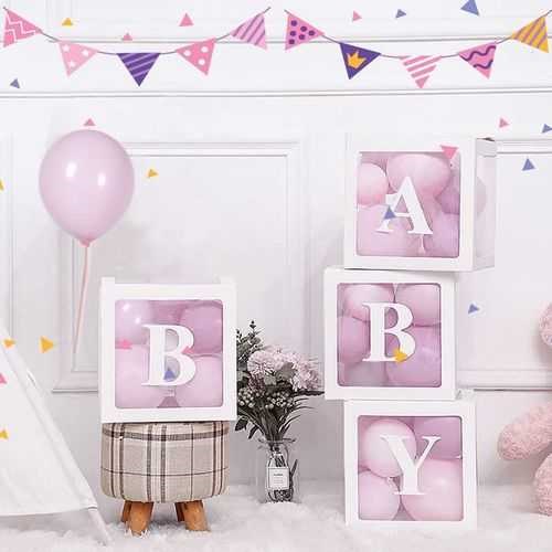 Mavi Makaron Şeffaf Kutu Harfler 1 Adet