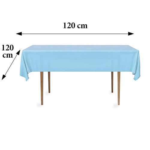 Mavi Masa Örtüsü 120 X 180 cm