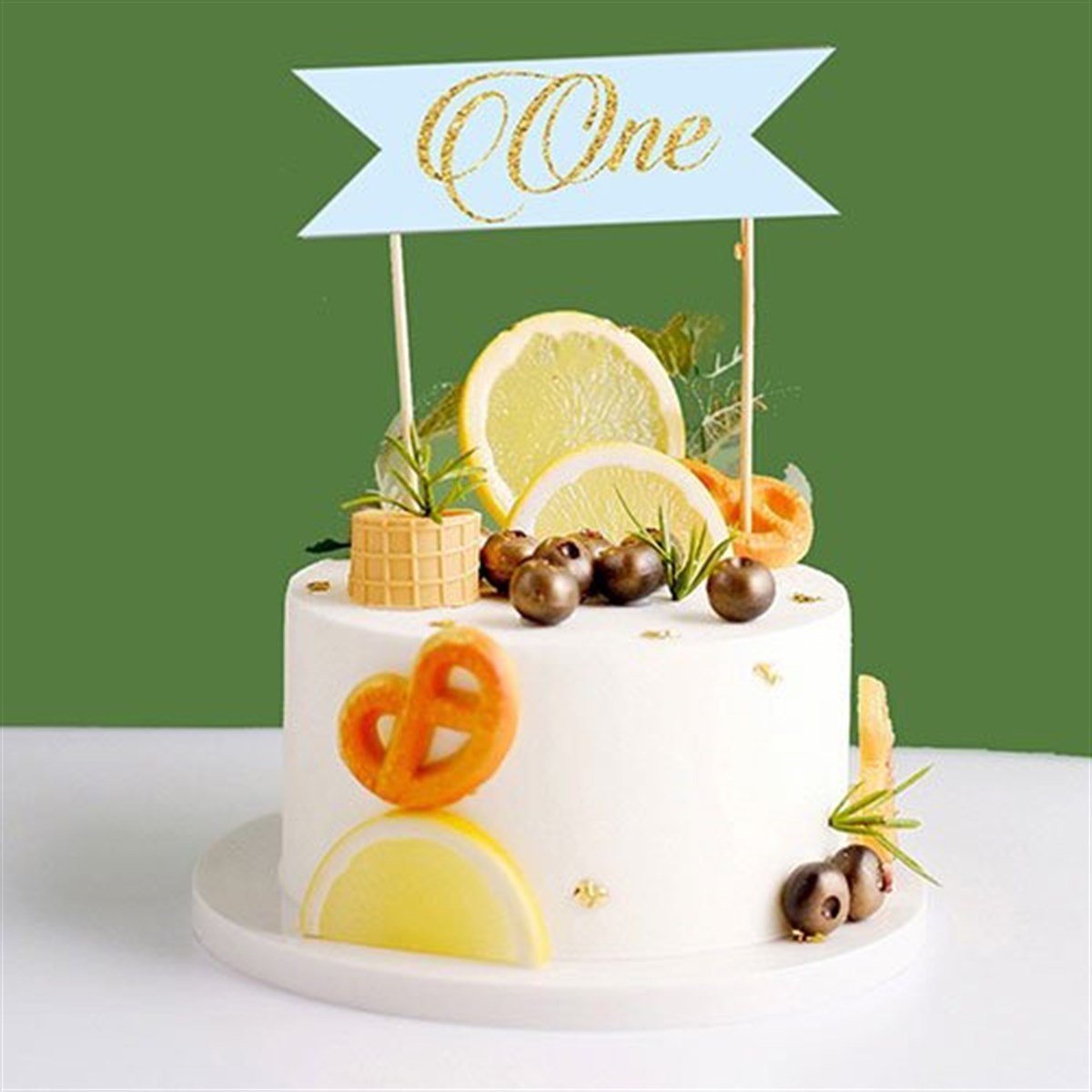 Mavi One Pasta Süsü 1 Adet