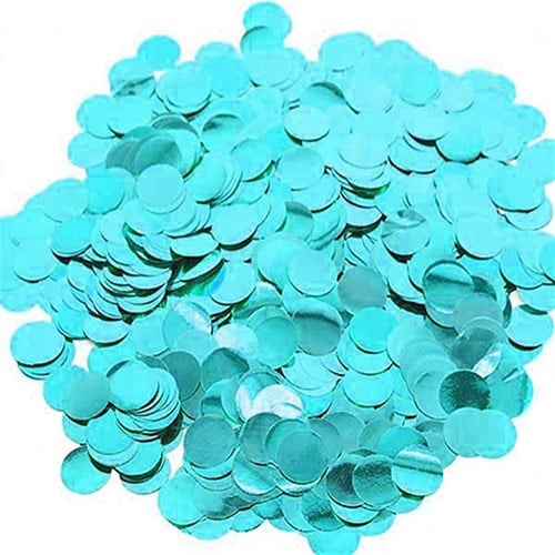 Metalik Mavi Konfeti