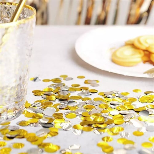 Metalik Siyah Konfeti