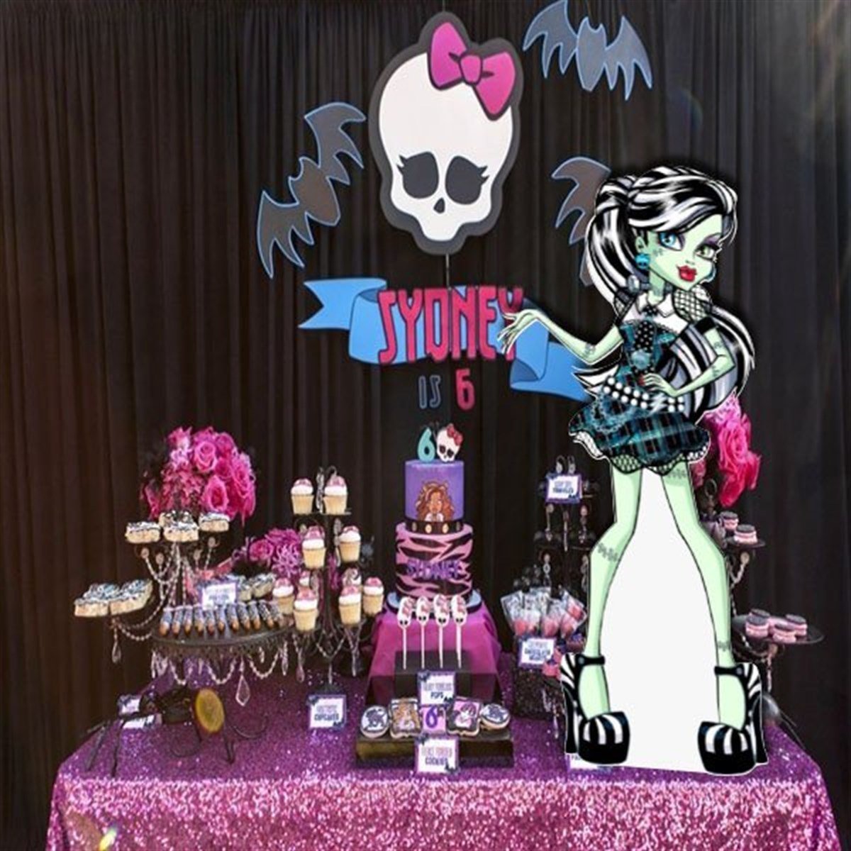 Monster High Frsnkie Masa Üstü Ayaklı Pano