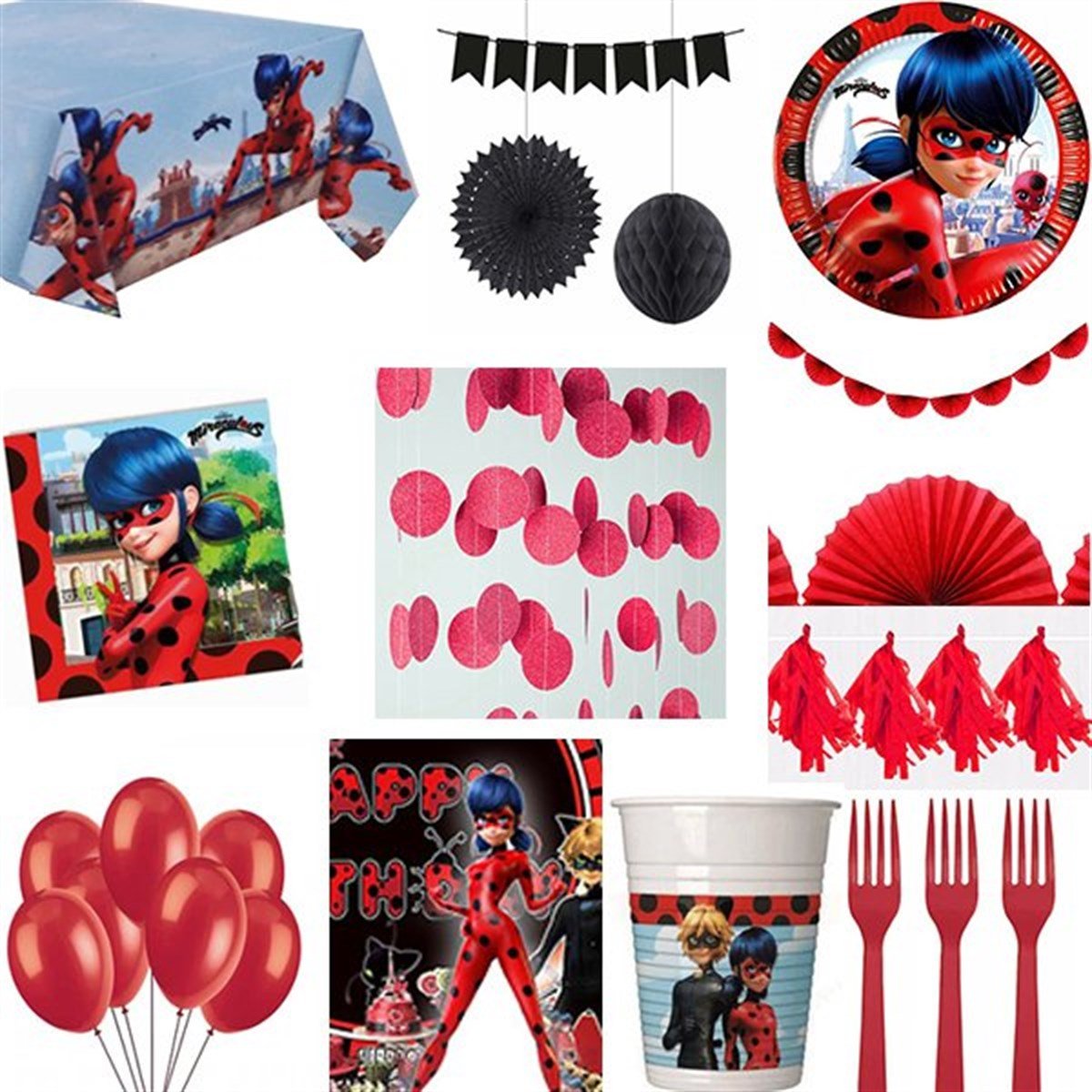 Mucize Uğur Böceği 24 Kişilik Parti Seti