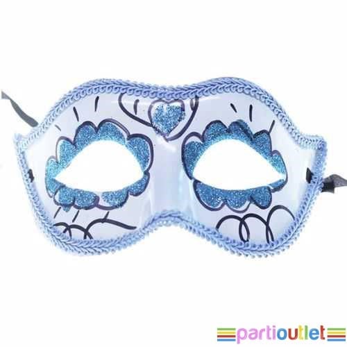 Parti-Balo Maskesi Mavi