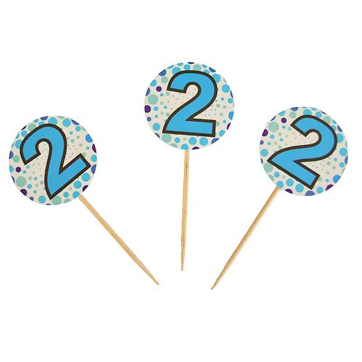 Parti Kürdan 2 Yaş Mavi 20 Adet