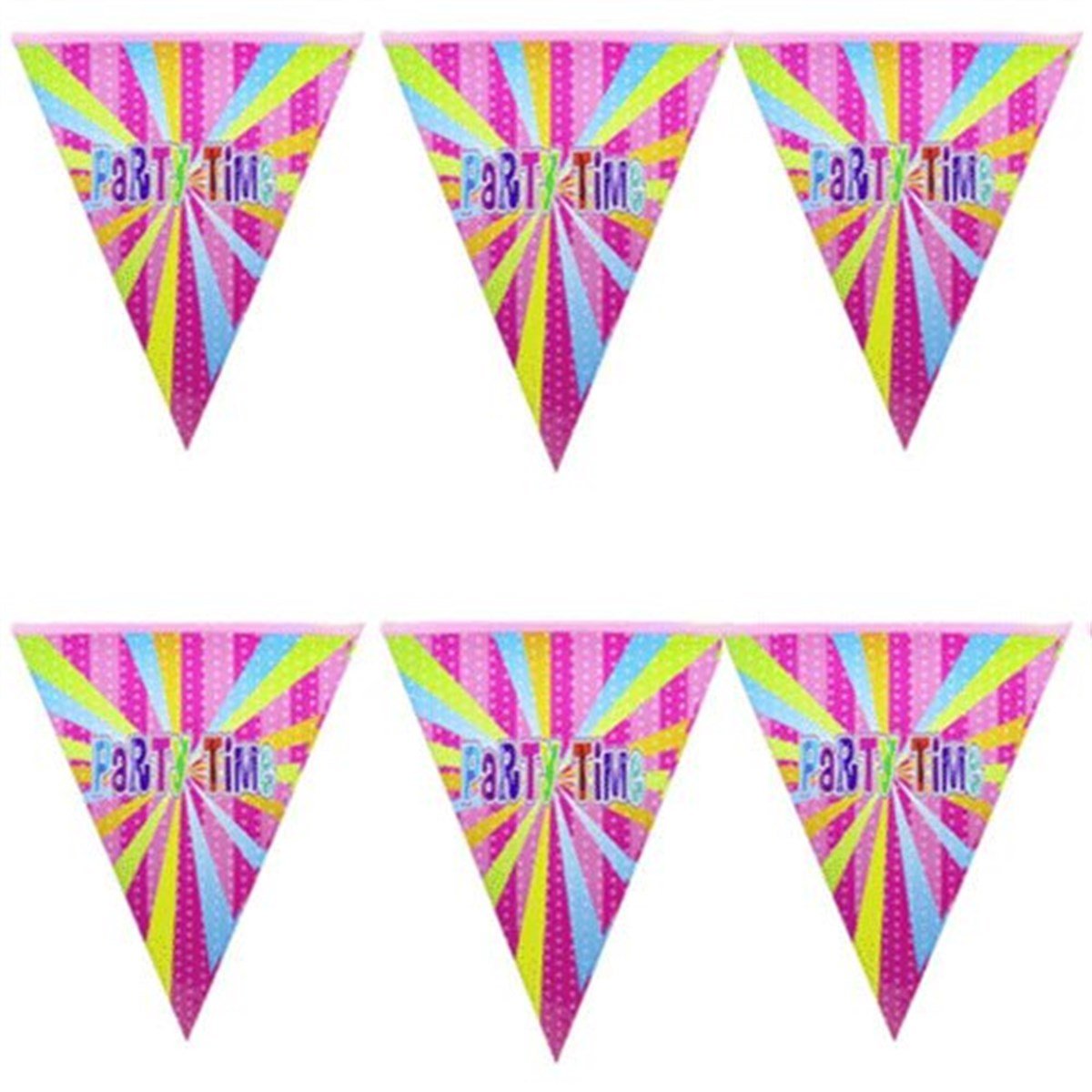 Party Time Flama Pembe 2 Metre