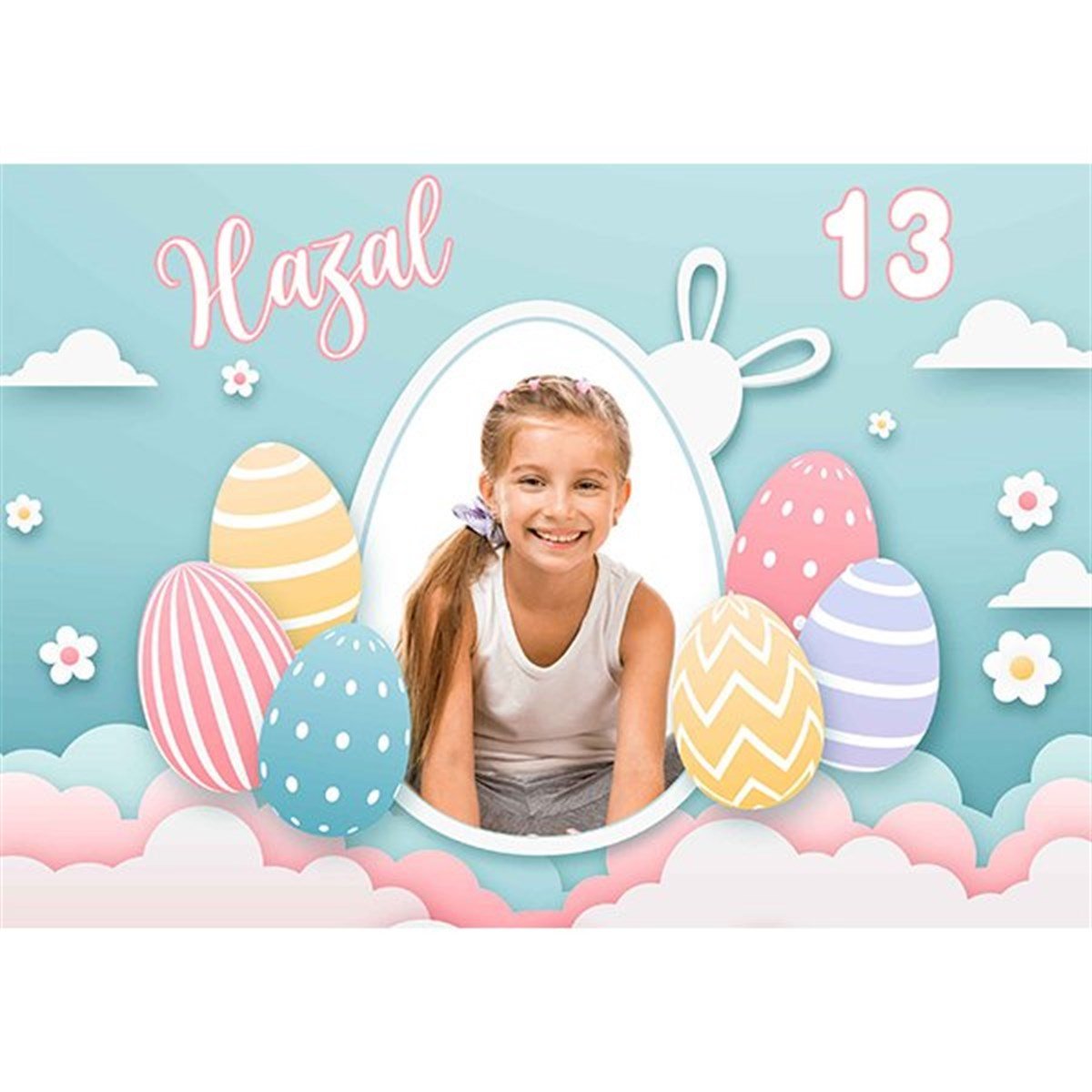 Paskalya Kişiye Özel Afiş