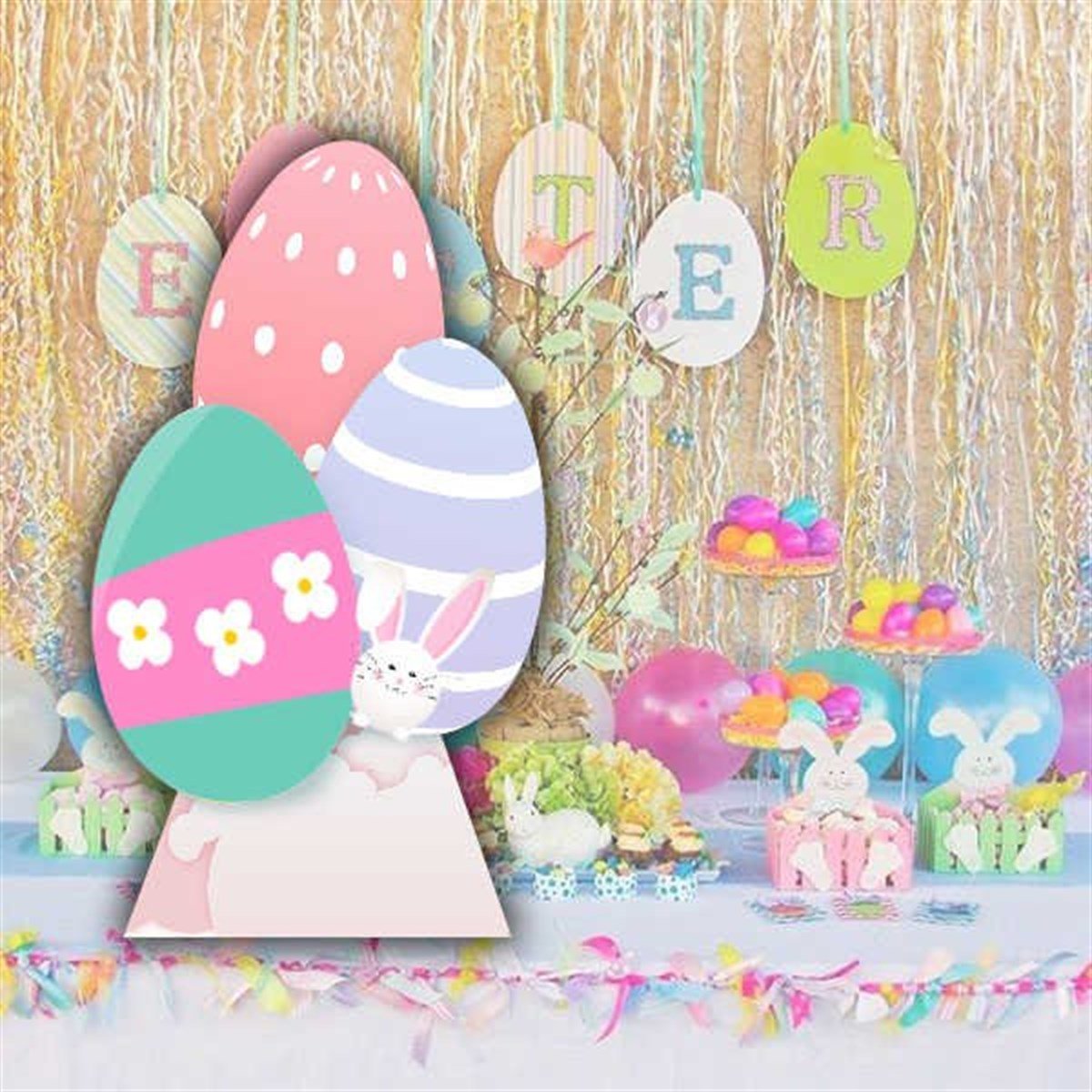 Paskalya Masa Üstü Ayaklı Pano