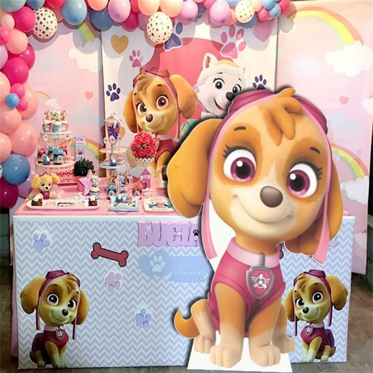 Paw Patrol Sky Ayaklı Pano 59 x 95 Cm
