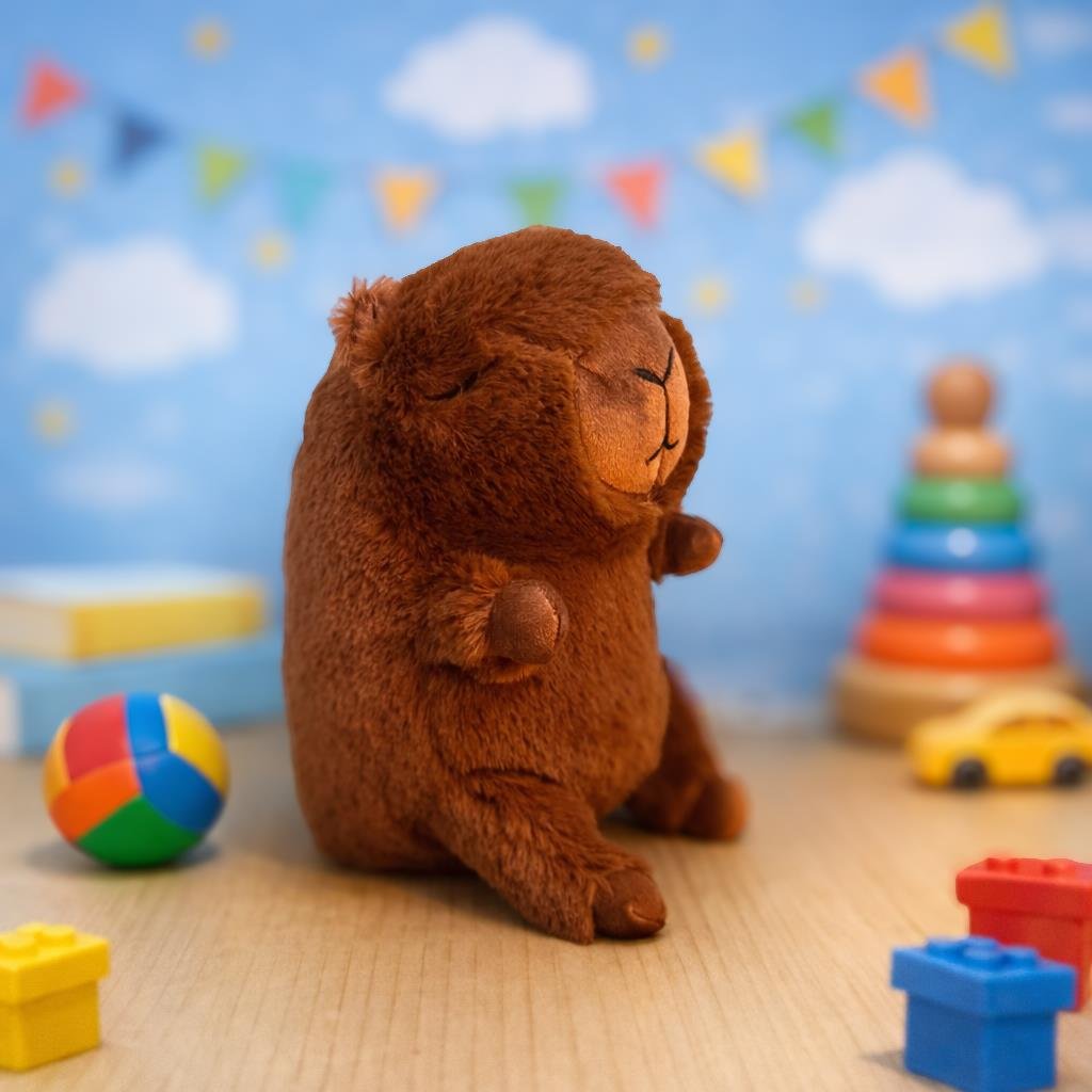 HediyeliklerPeluş Kahverengi Kapibara Oyuncak