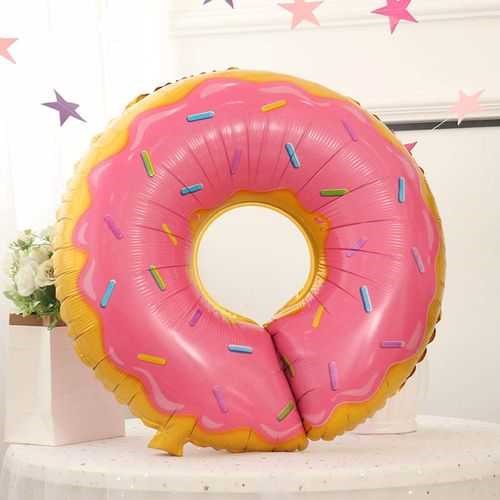 Pembe Donut Folyo Balon